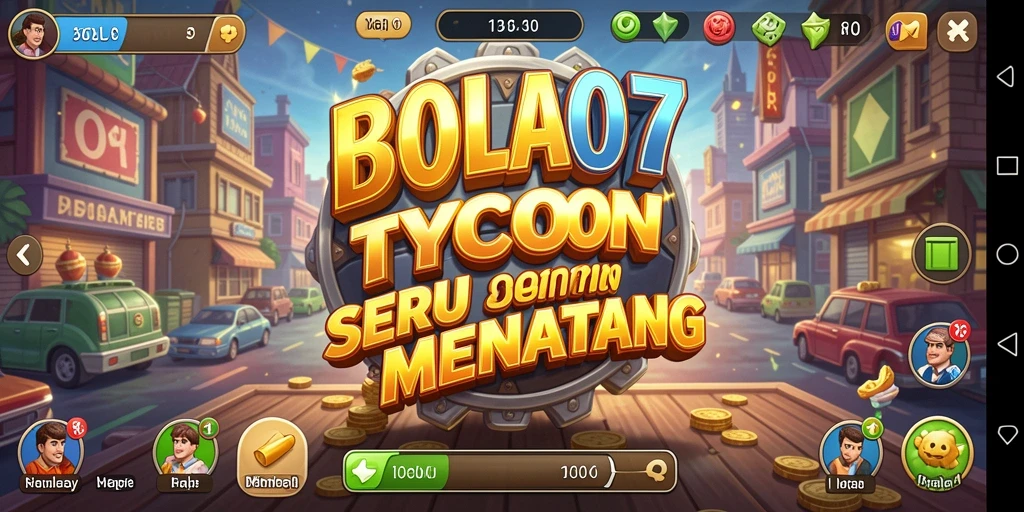 Tampilan menarik dari permainan Tycoon BOLA07 dengan aksi di lapangan.