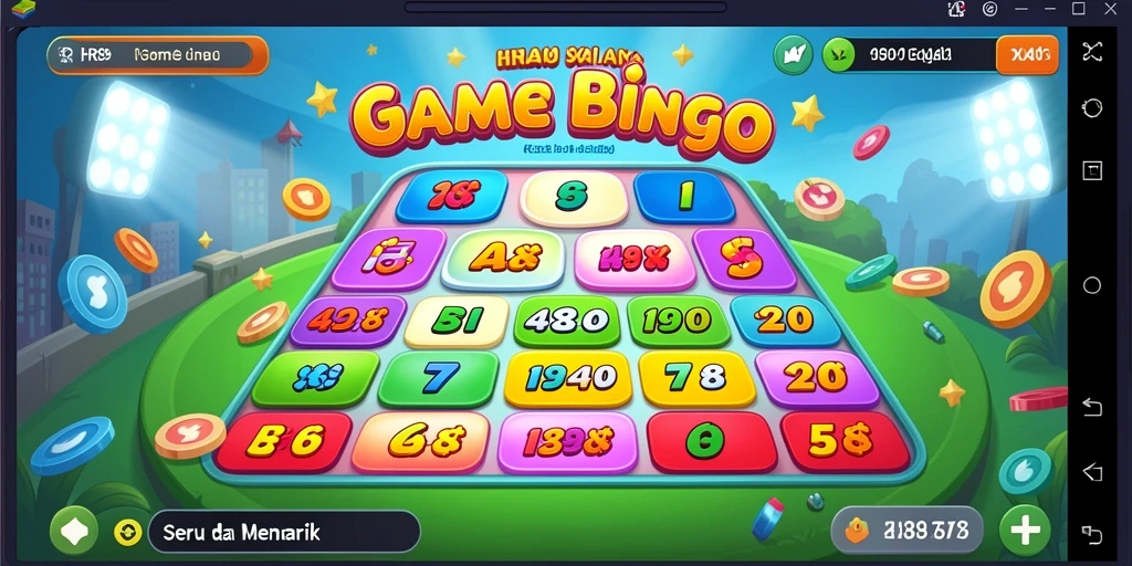 Screenshot gameplay HR89 menampilkan keseruan bermain Bingo bersama teman-teman.