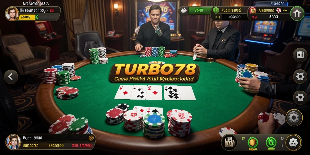 Tampilan gameplay TURBO78 yang menegangkan dan menarik.